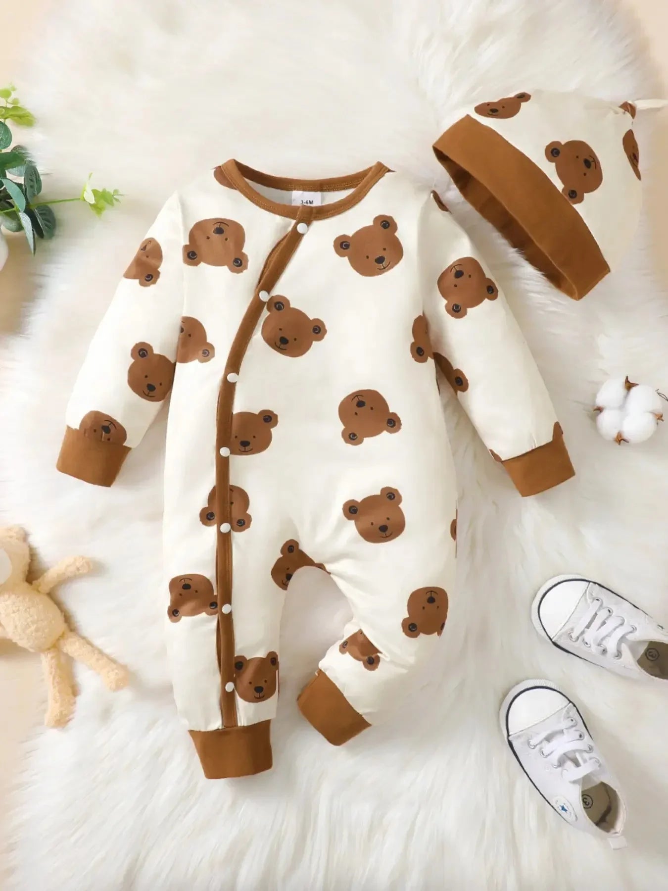 Winter Newborn Infant Romper